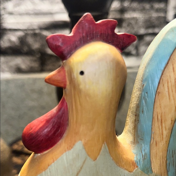 Colorful RUSS Rooster Decor - Picture 7 of 11
